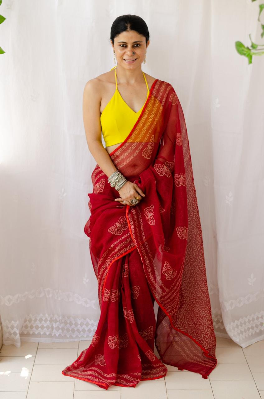 DF 30 Chamki Printed Daily Wear Sarees Catalog